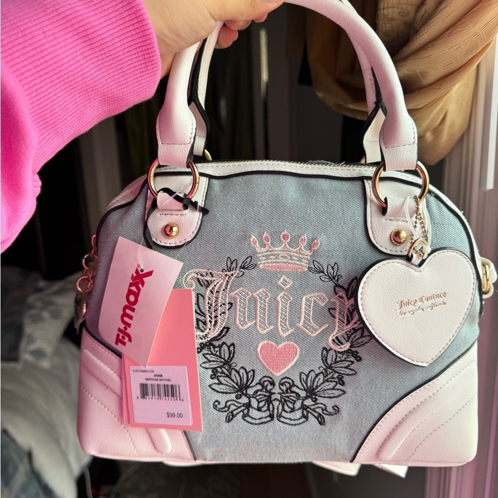 Juicy Couture Denim Heritage Satchel